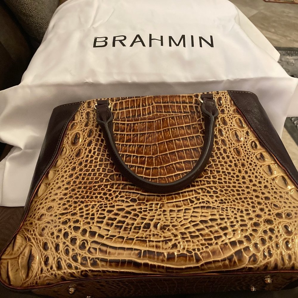 Brahmin Small Irene Toasted Viola